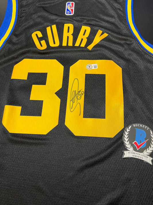 (Curry)signed jersey