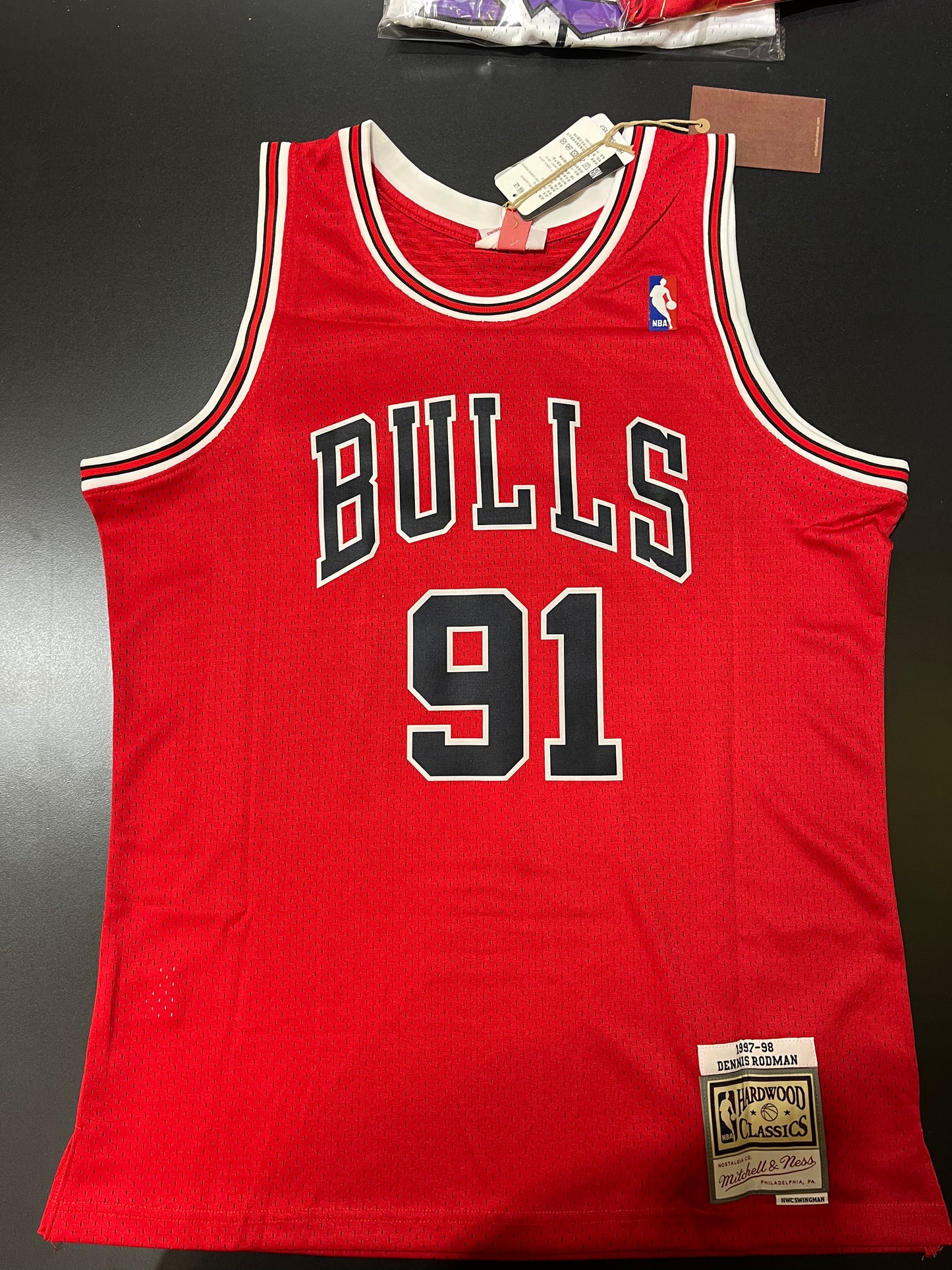 (Rodman)signed jersey