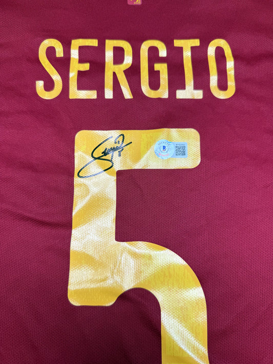 (Sergio)signed jersey