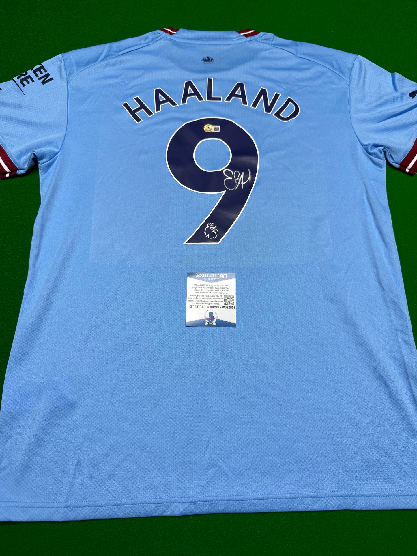 (Haaland)signed jersey