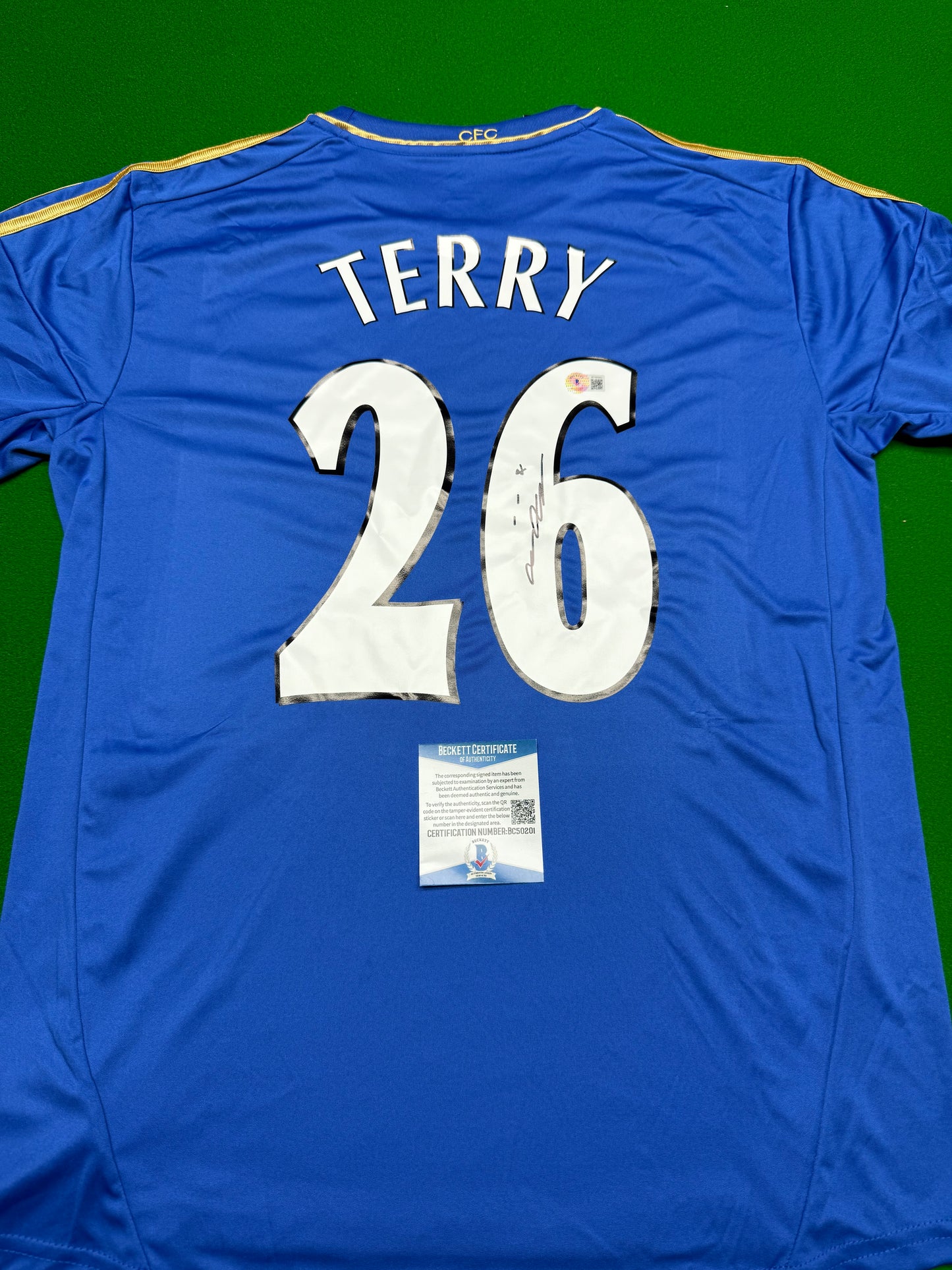 (Terry)signed jersey