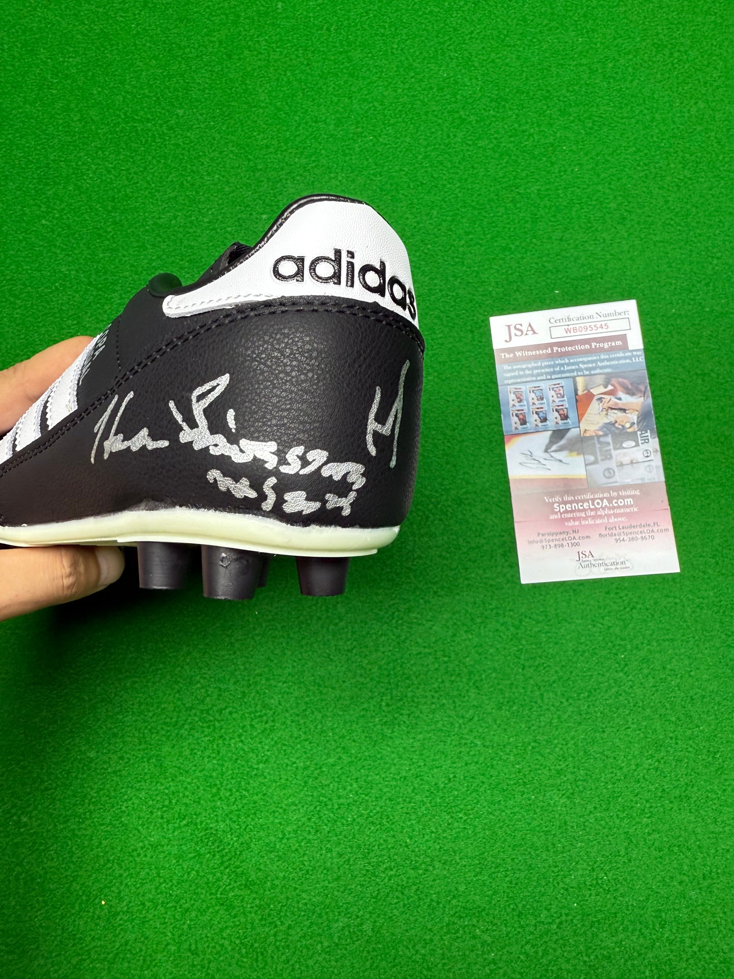 signed shoes