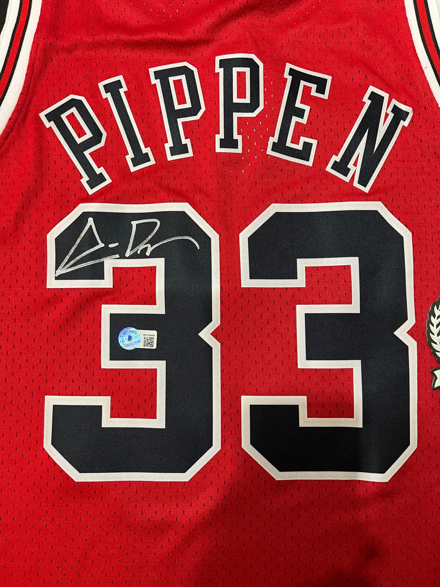 （Pippen）signed jersey