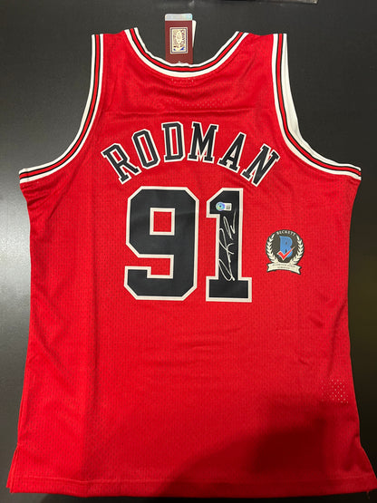 （Rodman）signed jersey