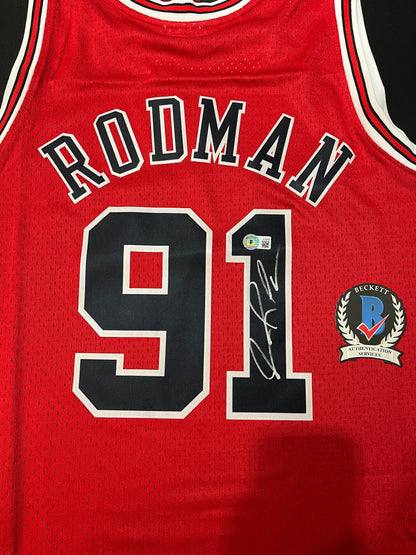 （Rodman）signed jersey