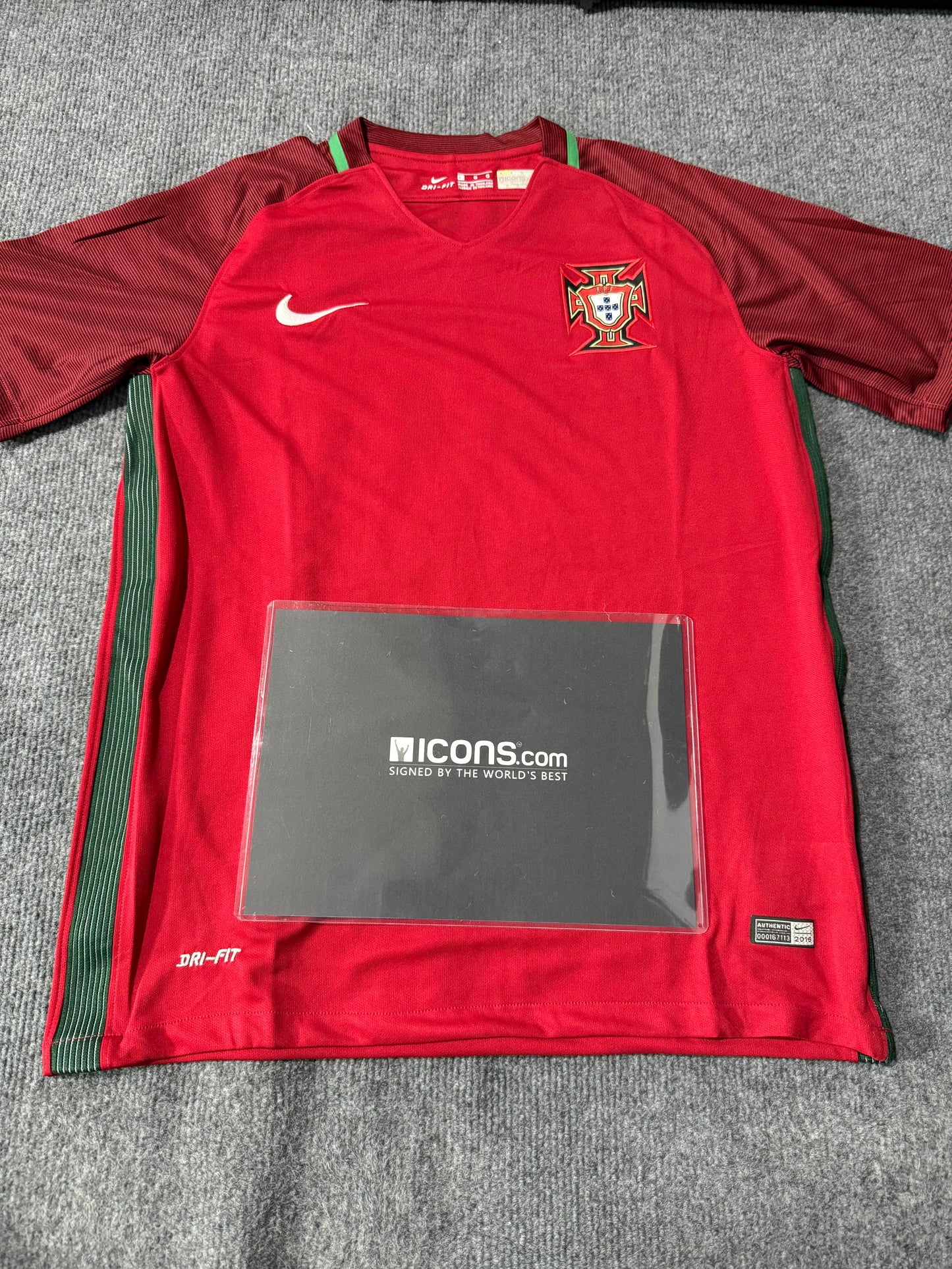 Cristiano Ronaldo signed jersey