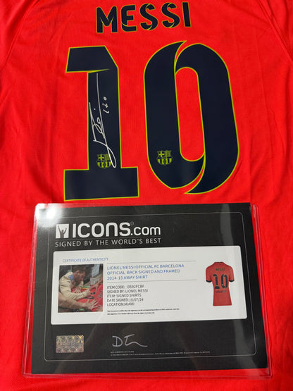 （MESSI）signed jersey