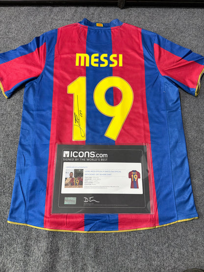 （MESSI）signed jersey