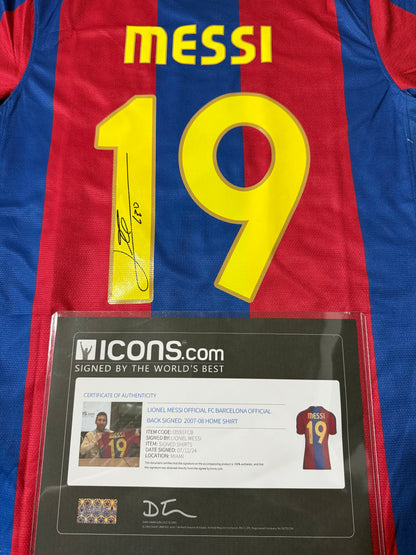 （MESSI）signed jersey