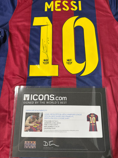 （MESSI）signed jersey