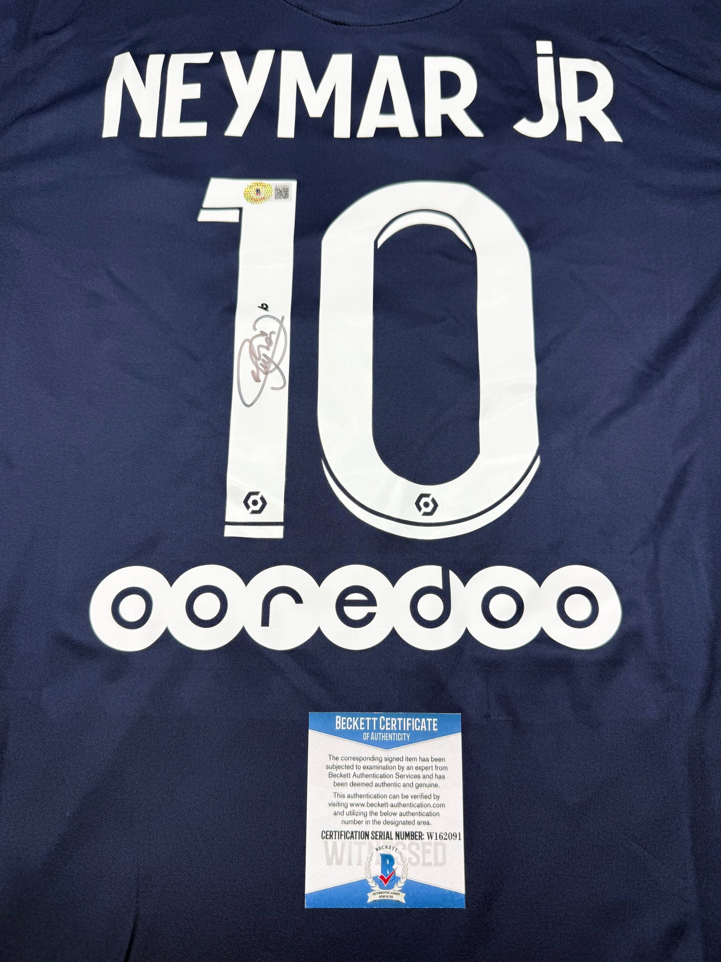 （Neymar jr）signed jersey