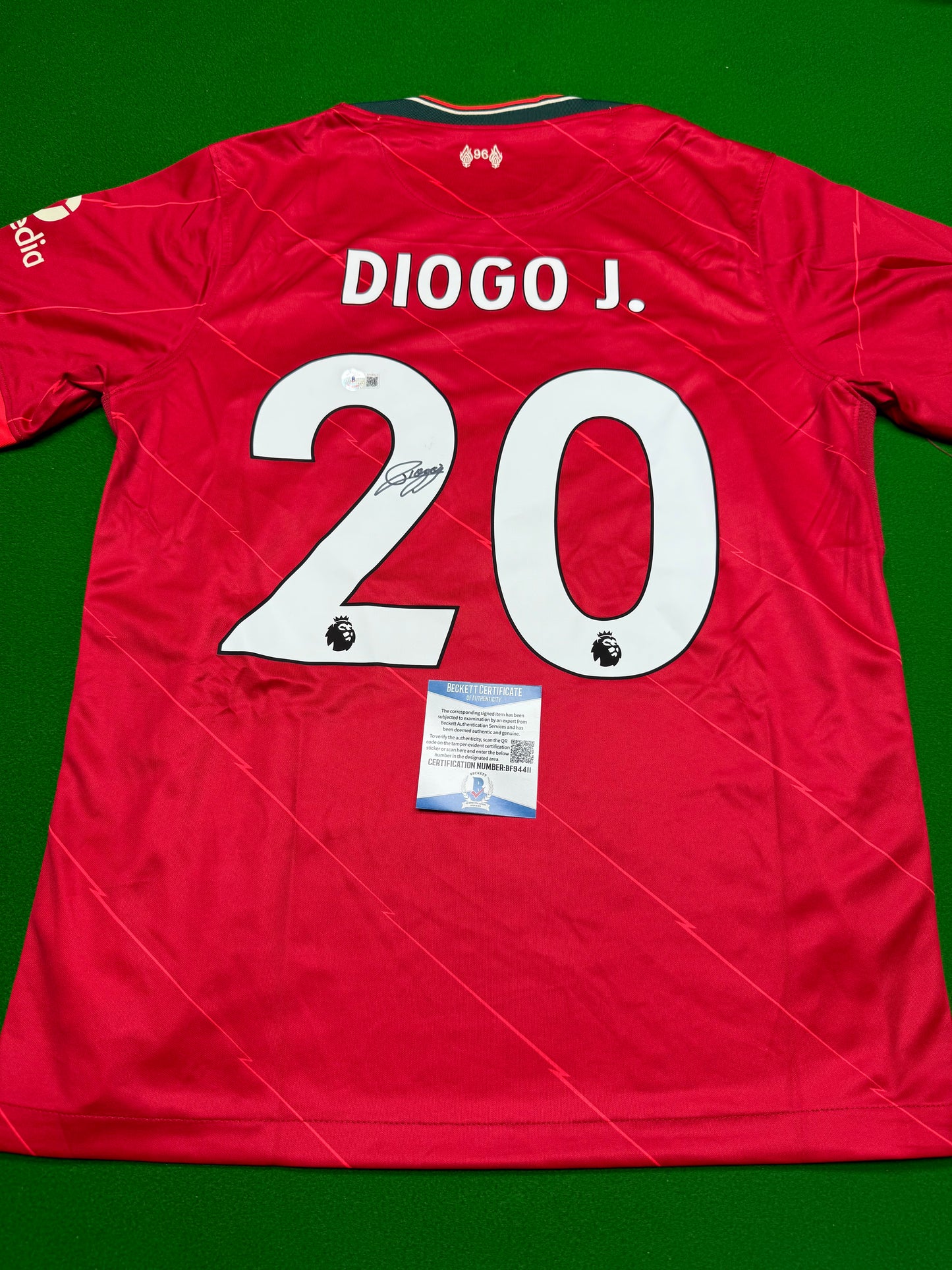 （Diogo j.）signed jersey