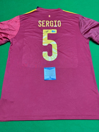 （Sergio）signed jersey