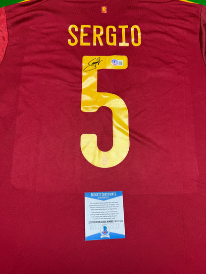 （Sergio）signed jersey