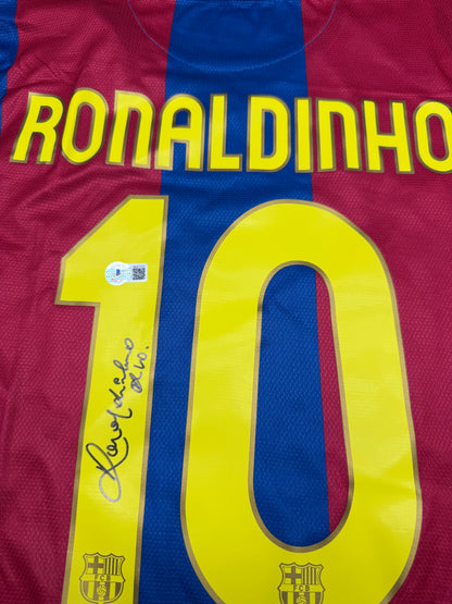 （Ronaldinho）signed jersey