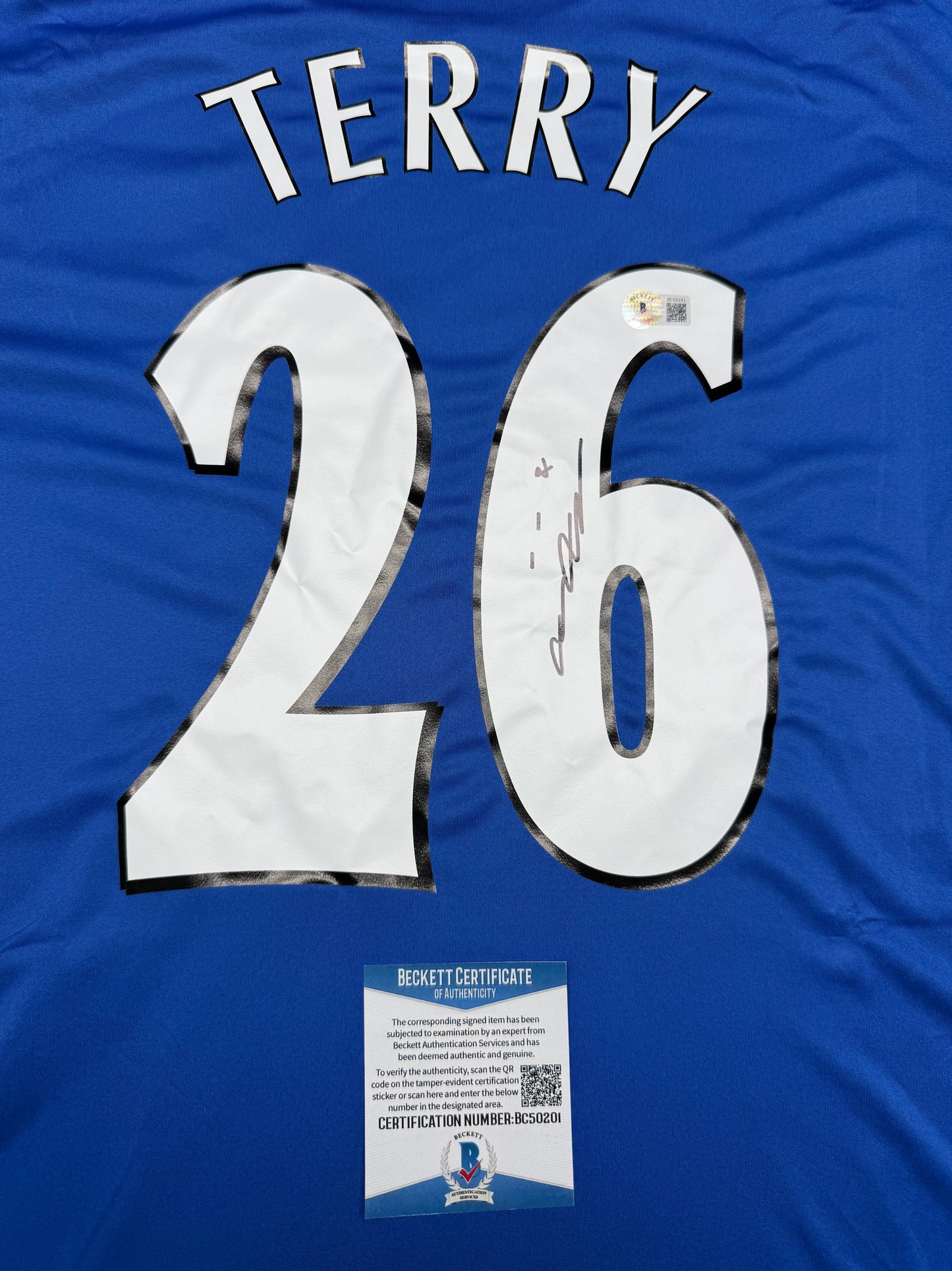 （Terry）signed jersey
