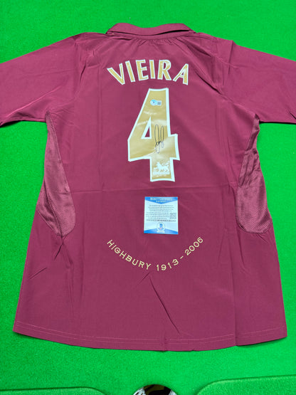 （VIEIRA）signed jersey