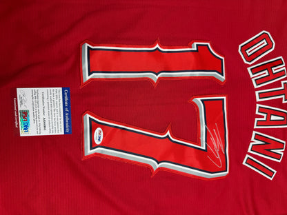 （Ohtani）signed jersey