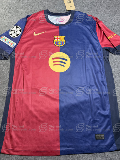 Lamine  Yamal Signed Jersey Beckett