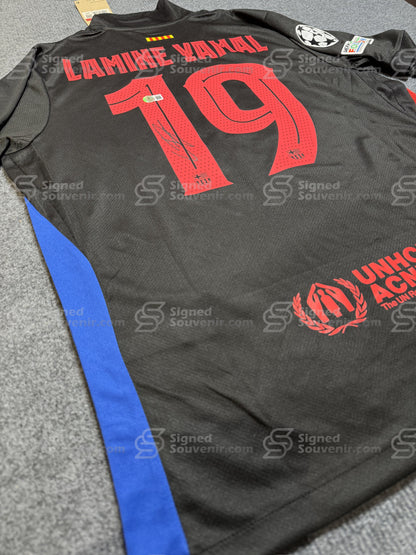 Lamine  Yamal Signed Jersey Beckett