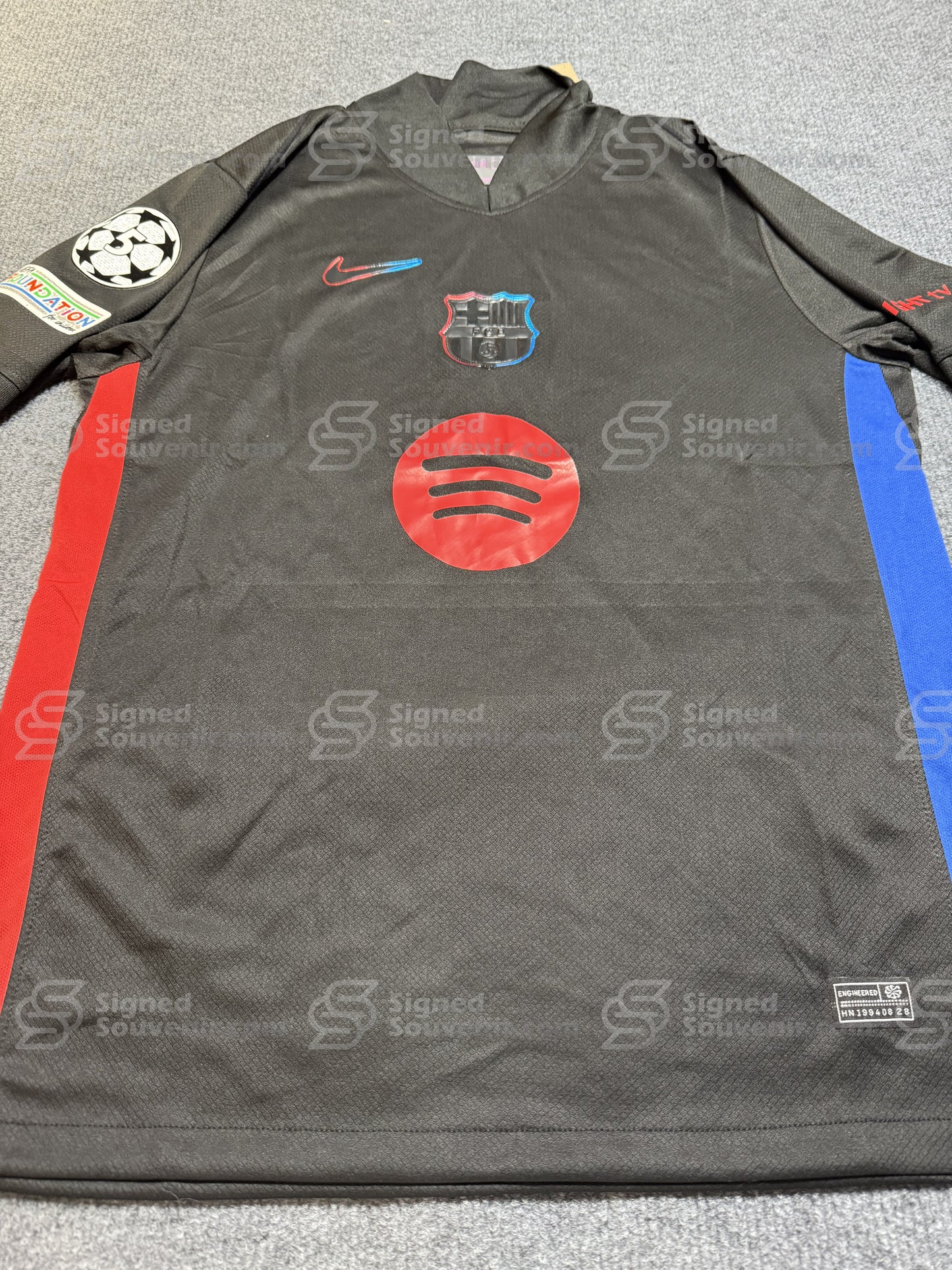 Lamine  Yamal Signed Jersey Beckett