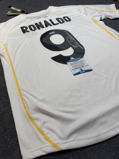 Cristiano Ronaldo signed jersey
